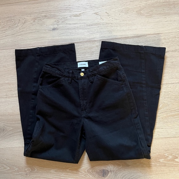 FRAME Le Baggy Palazzo Jeans size 26 - Picture 5 of 9